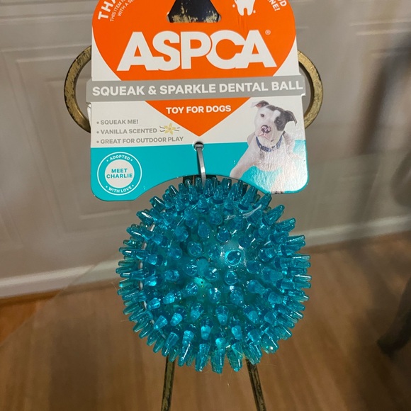 - Brand New ASPCA Squeak & Sparkle Dental Ball For Dog. - Picture 5 of 6